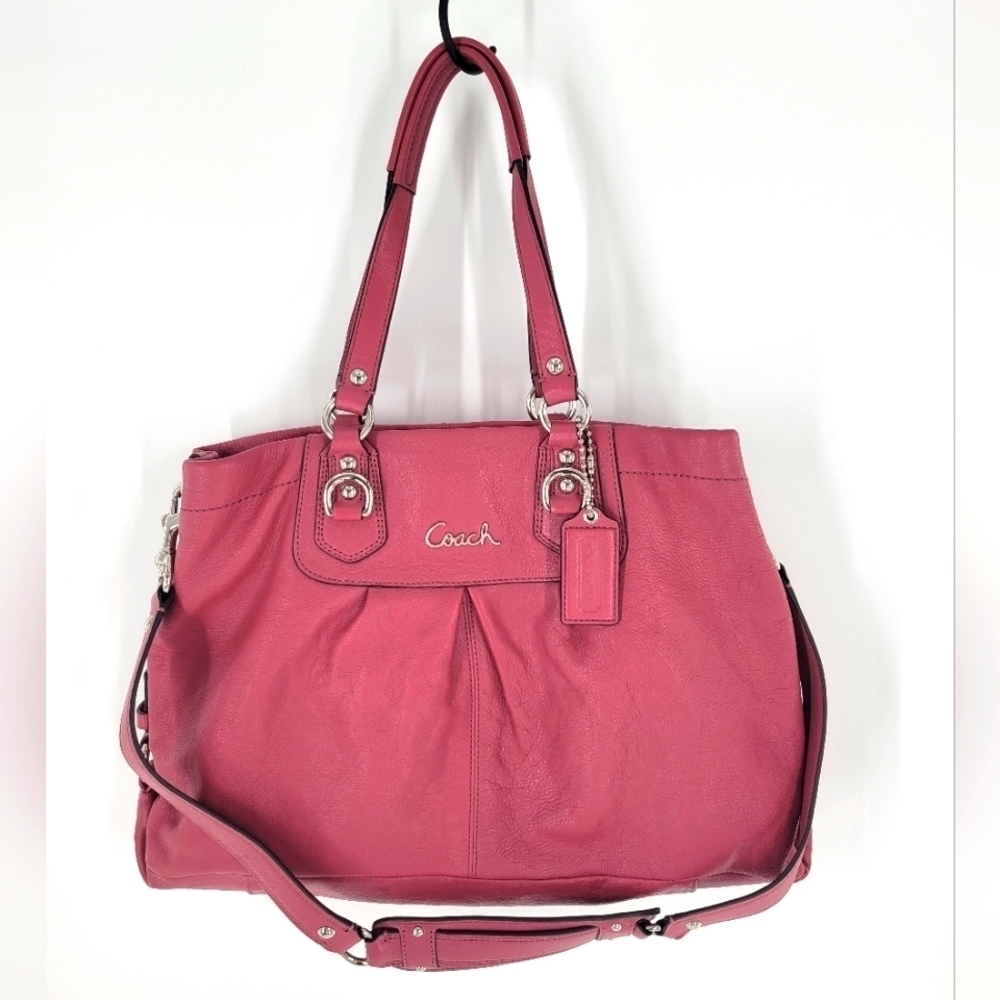 Coach Ashley Leather‎ Carry All Bag